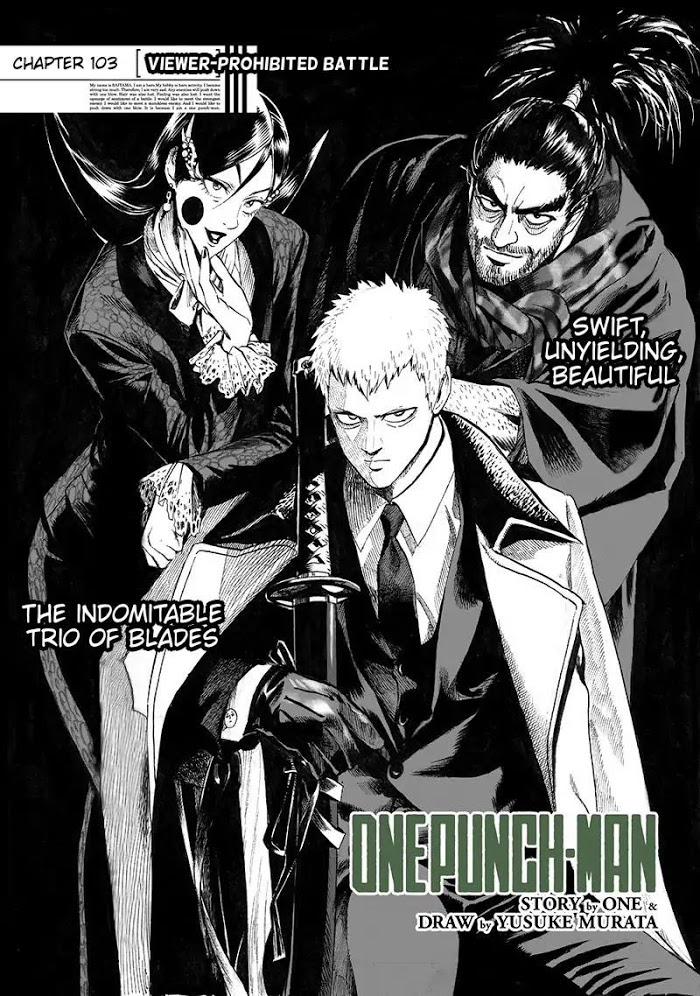 One Punch Man - Chapter 103 image 01